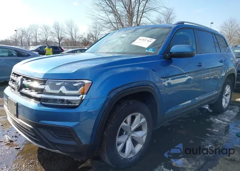 2019 Volkswagen Atlas 3.6L V6 S from USA, damaged, VIN 1V2GR2CA6KC531188